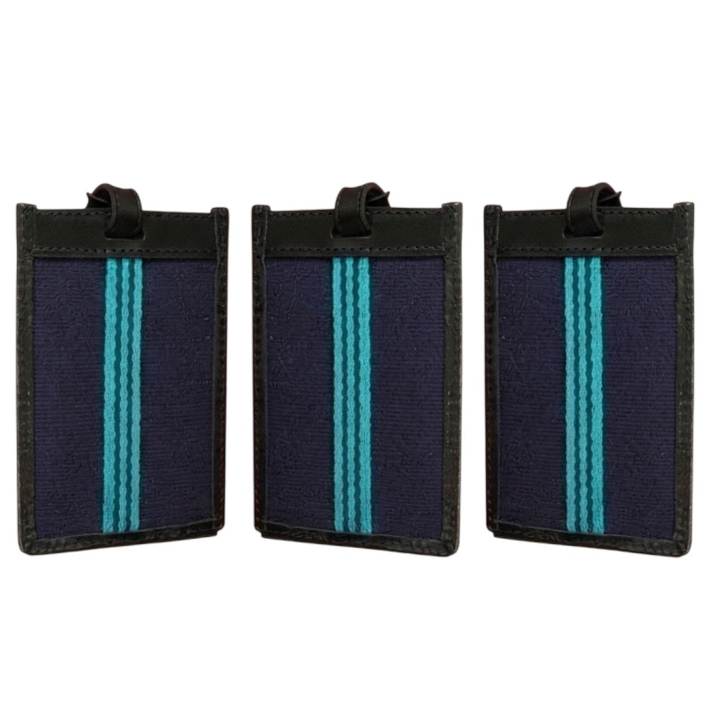 Baekgaard Luggage Tags SET in NAVY Canvas & BLACK +Thoughtful Gift Giving+‎